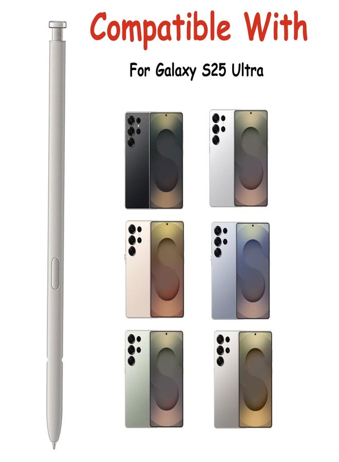 كاوشونغ قلم بديل لجهاز سامسونج جالاكسي S25 ألترا، قلم بديل لجهاز سامسونج جالاكسي S25 ألترا 5G 6.9 بوصة بجميع إصداراته، EJ-PS938BBEGUJ (رمادي فاتح) - Image 3